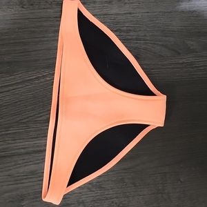 TRIANGL bikini bottom, small, peach
